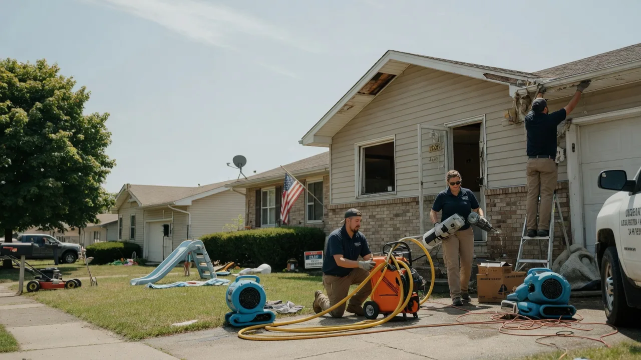 Water Damage Restoration in Huntertown, IN near me